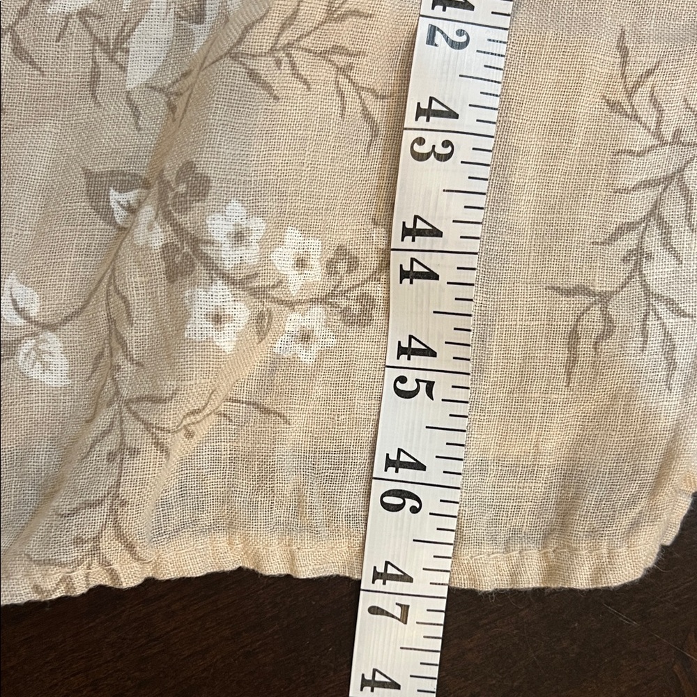 Elena Baldi Italian Silk Blend Cream Floral Duster Cardigan - Picture 11 of 11